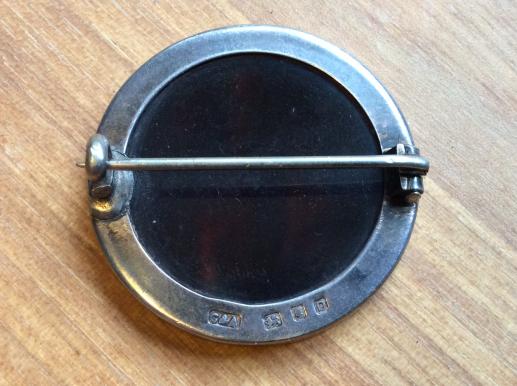 1939 dated R.A.S.C Tortoise shell & Silver Sweetheart