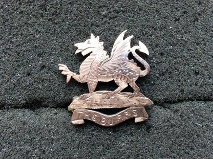 Gradia Militaria -  The Buffs , Royal East Kent Regiment gold/silver Sweetheart