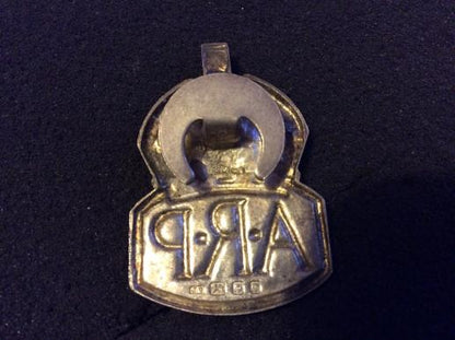 WW2 1938 Hallmarked A.R.P ( Air Raid Patrol) Lapel Badge