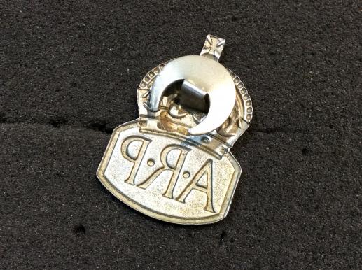 WW2 A.R.P ( Air Raid Patrol) Button hole badge