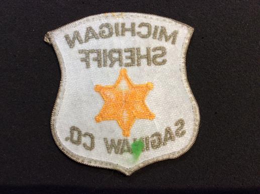 Michigan Sheriff, Saginaw County Sleeve Patch