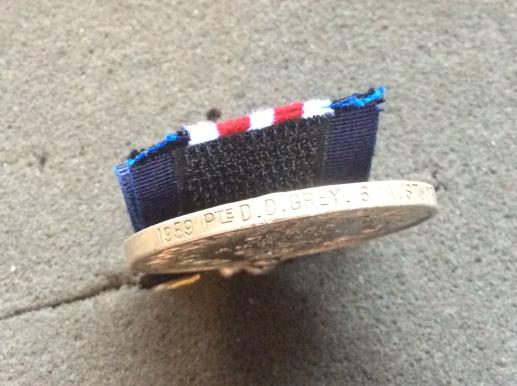A.I.F MM to Pte 1959 D.D Grey 6th Battalion Australian Infantry