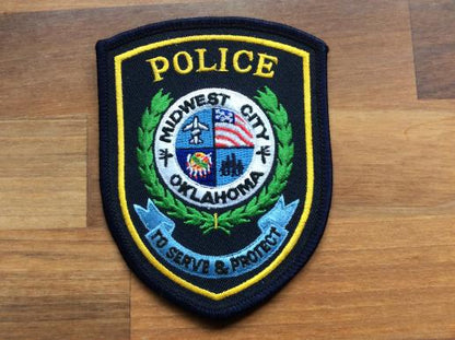 Gradia Militaria -  Midwest City Police Oklahoma Sleeve Patch