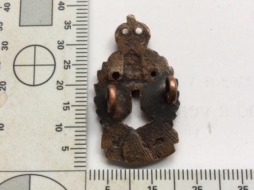 WW2 R.C.E.M.E locally made collar badge