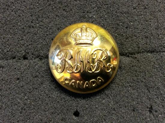 Gradia Militaria -  K/C Royal Montreal Regiment Gilt Officers Button