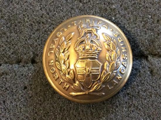 Gradia Militaria -  North Lancashire Fusiliers Button