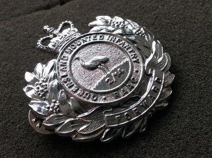 Australian 2/14 Queensland Mounted Infantry Hat badge