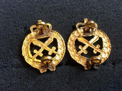 Australian Army Provost Corps Collar Badges 1953-60