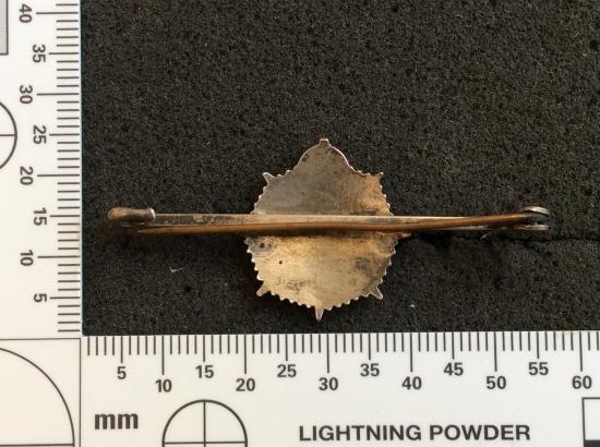 WW2 R.A.S.C Silver & enamel tie pin/ Sweetheart badge