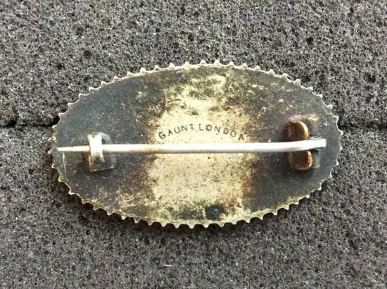 United Nations delegates Lapel badge, first pattern ?