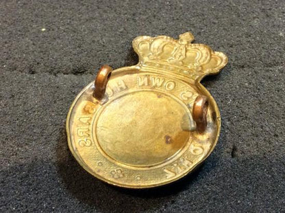 Early 7th Queens Own Hussars Cap badge