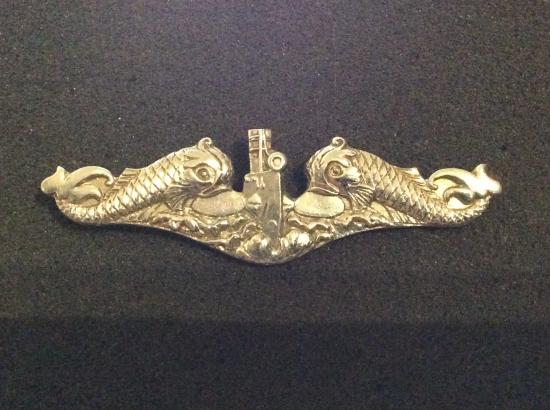 Gradia Militaria -  U.S Navy Submarine Warfare, Silver Enlisted Ranks Breast Badge