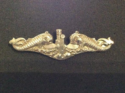 Gradia Militaria -  U.S Navy Submarine Warfare, Silver Enlisted Ranks Breast Badge