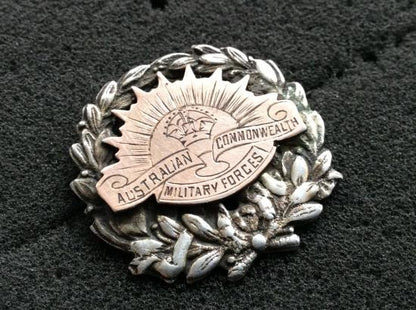 Gradia Militaria -  WW1Australian Commonwealth Military Forces (AIF) Sweetheart