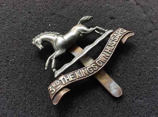 3rd The Kings Own Hussars Cap badge