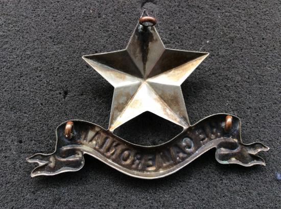 Cameronians ( Scottish Rifles) ORs Pipers Glengarry badge