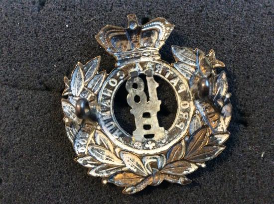 Victorian 18th Hussars ORs Cap badge