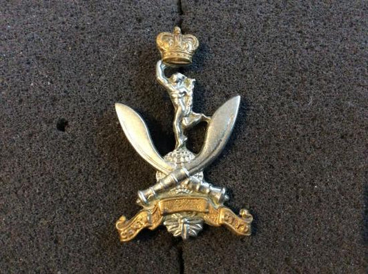 Gradia Militaria -  Gurkha Signals bi-metal Cap badge