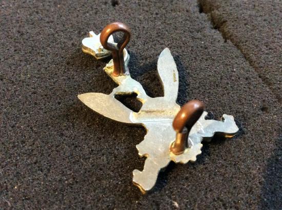 Gurkha Signals bi-metal Cap badge