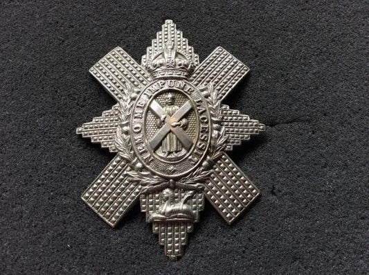 Gradia Militaria -  WW2 Royal Highlanders ( Black Watch) Glengarry badge