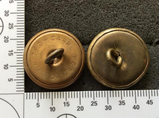 WW2 R.C.A.F large 25mm tunic buttons – Gradia Militaria