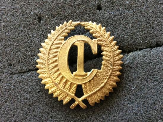 Gradia Militaria -  WW1 N.Z Expeditionary Force C1 Camp Cap badge