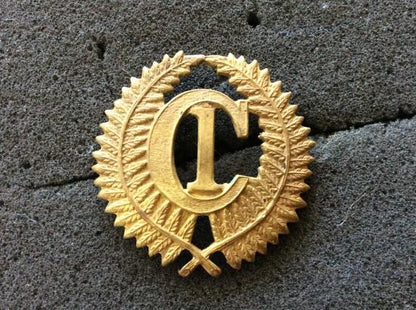 Gradia Militaria -  WW1 N.Z Expeditionary Force C1 Camp Cap badge