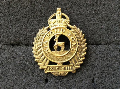 Gradia Militaria -  N.Z Nelson, Marlborough & West Coast Regt Cap badge