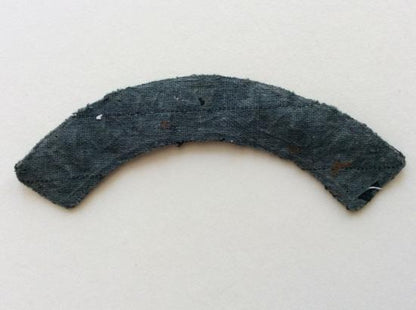 WW2 INDIA COMMAND silver bullion Shoulder title