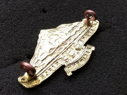 New Zealand H.G ( Home Guard) Brass Cap badge