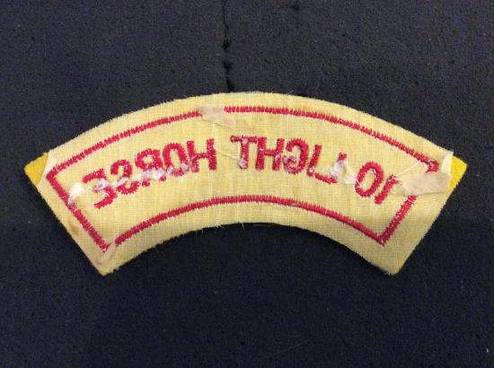 Australian 10th Light Horse Cloth Shoulder title