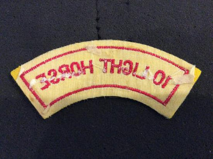 Australian 10th Light Horse Cloth Shoulder title