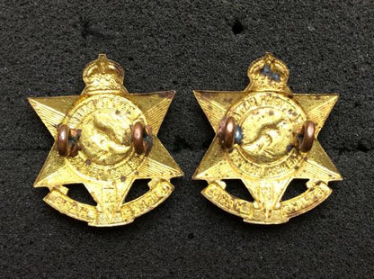Australian 57th Battalion The Merri Regt) Brass Collar Badges