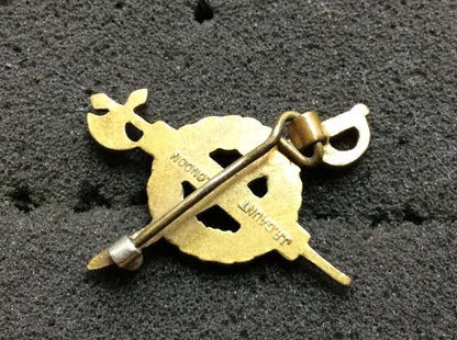 WW2 British Made U.S Army Inspector Generals Dept Collar badge