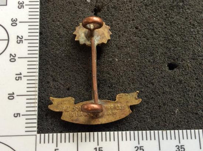 WW2 R.W.A.F.F brass collar badge by Dowler