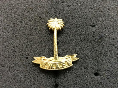 Gradia Militaria -  WW2 R.W.A.F.F Locally Made Brass Collar Badge
