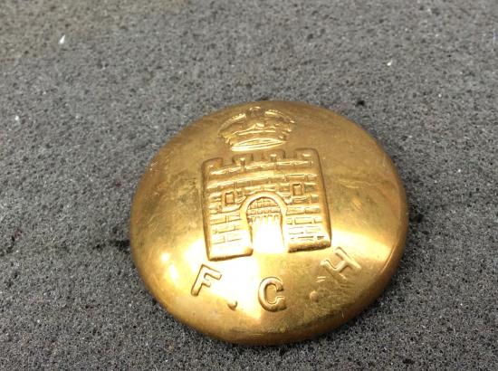 WW1 Canadian Fort Garry Horse large 26mm Button