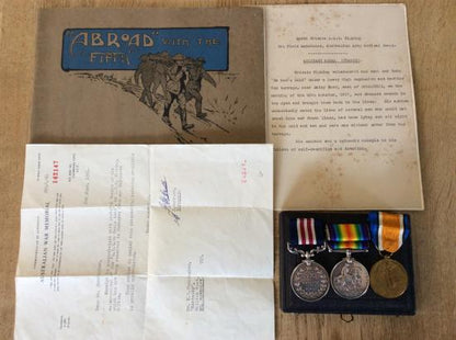 Gradia Militaria -  WW1 M.M & Pair to A.S.H PICKING 5th F.A AUST A.M.C