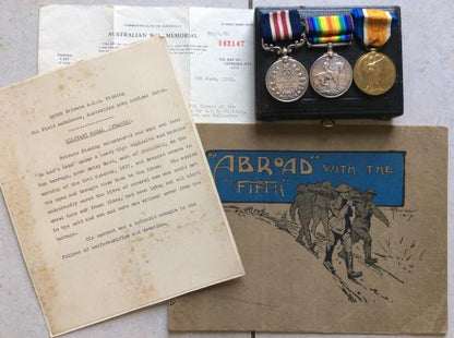 WW1 M.M & Pair to A.S.H PICKING 5th F.A AUST A.M.C