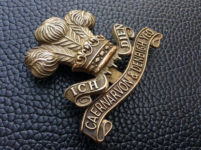 Caernarvon & Denbigh Yeomanry Cap badge