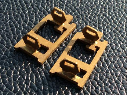 4th Hussars Brass Shoulder Titles