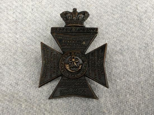 Gradia Militaria -  Q.V.C The Kings Royal Rifle Corps ( K.R.R.C) Cap badge