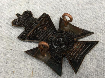 Q.V.C The Kings Royal Rifle Corps ( K.R.R.C) Cap badge