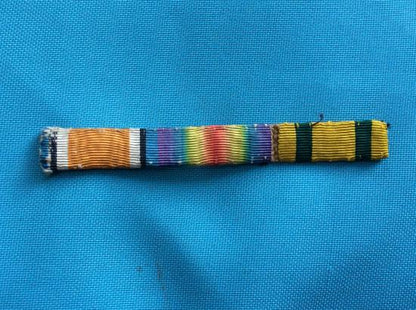 Gradia Militaria -  WW1 Full size medal ribbon bar for pair & Territorial medal