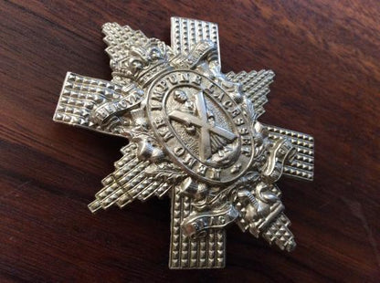 Q.V.C The Royal Highlanders, Black Watch, Glengarry badge