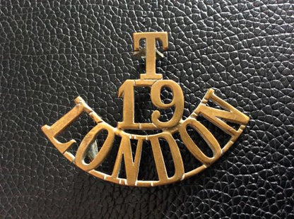 Gradia Militaria -  T/16/LONDON ( 16th County Of London) Shoulder title