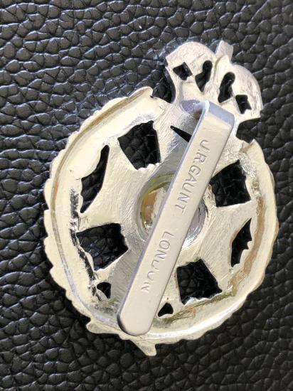Rifle Brigade anodised cap badge circa 1956-58