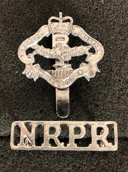 Gradia Militaria -  Northern Rhodesia Police Reserve , cap & collar badge