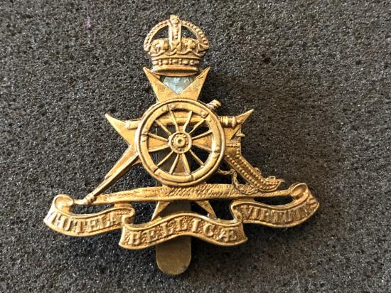 Gradia Militaria -  K/C Royal Malta Artillery 1st pattern beret badge