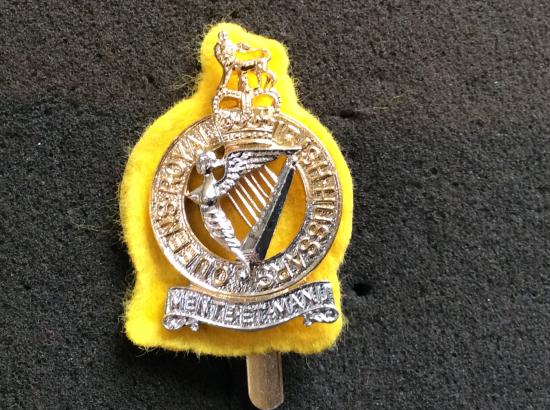 Gradia Militaria -  Anodised Queens Royal Irish Hussars Cap badge